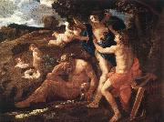 Nicolas Poussin Apollo and Daphne 1625Oil on canvas china oil painting artist